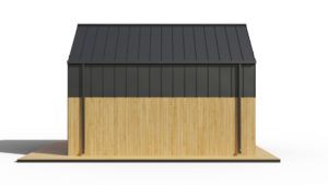 drewniany domek letniskowy - m35